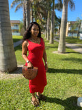 Florida Girl Dress (Red)