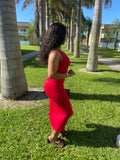 Florida Girl Dress (Red)